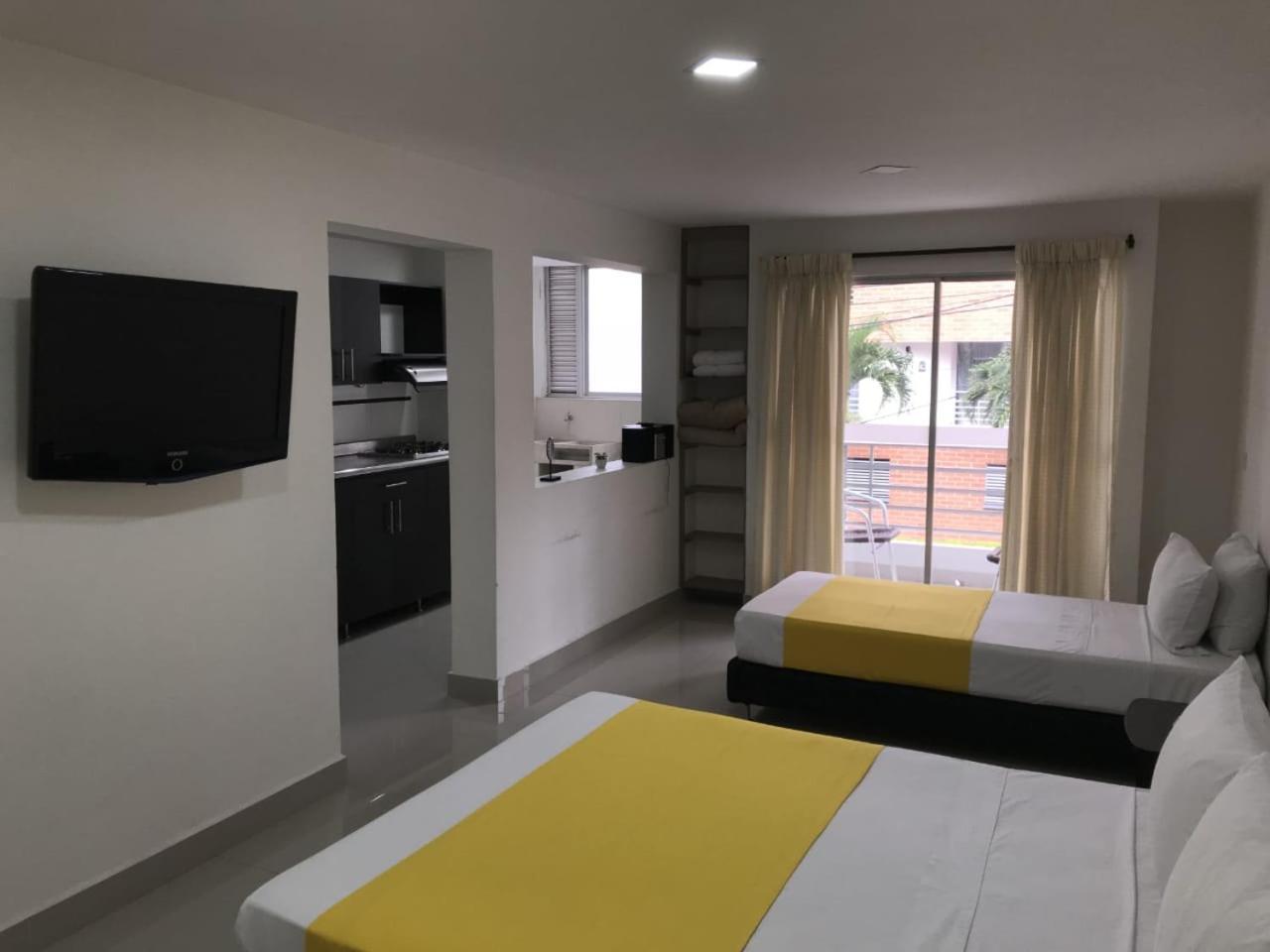 Apartaestudios Laureles Medellin Bagian luar foto